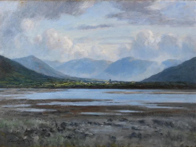 1890-John Crampton Walker - Paesaggio